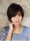 30代40代50代◎大人の前下がりショートボブ