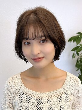 ビュートリアム 広尾(BEAUTRIUM) グラボブ　大人ボブ　前髪あり　広尾　恵比寿　30代