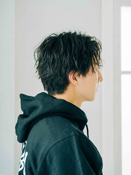 エクファ ヘア リゾート 大津 瀬田店(ex-fa hair resort) 黒髪ボブルフネビージュ小顔ワンレンスペインカール