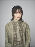 大人かわいいナチュラルモード流れるレイヤー