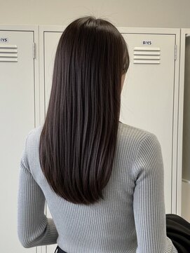 エル 新小岩(elu) 美髪/ワイドバング/レイヤーカット/くすみベージュ/新小岩駅