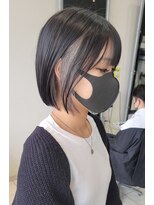 バイエイト(X８) ボブ×グレージュインナーカラー　『小川』