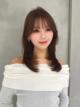 ロンド ジュルード 名古屋(Lond jeloud) ミディアムで美しいレイヤーカット♪