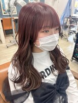 アジュール 倉敷店(Azule)&nbsp;Azule/ピンクベージュ/インナーカラー