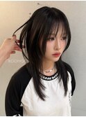 ★伸ばしかけのレイヤーカット★リアルワンホンスタイル★