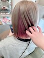 オーブ ヘアー アンリ 梅田店(AUBE HAIR unli)&nbsp;インナーカラー/ブリーチ/ベージュ