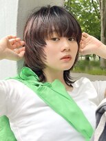 ユキ 八事(yukii) マッシュウルフヘア ショート 顔まわりレイヤー 天白八事昭和区