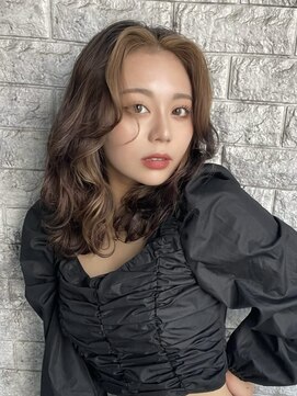 ニーフ(neaf) レイヤーカット×デザインカラー