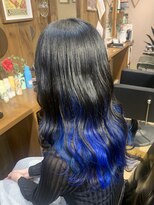 カムデンタウン(Camden Town) ブルーインナーカラー