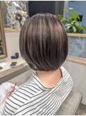 大人ショートボブ