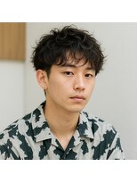 スープレックス ヘアーデザイン(SOUPREX HAIR DESIGN) ツーブロックくせ毛風パーマ 20代 30代 40代 50代 60代 学割