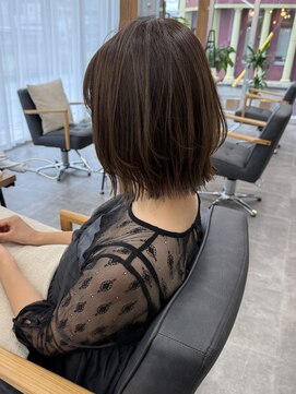 コク 千葉駅西口(COQU) レイヤーボブ/ベージュカラー/千葉【積田佳奈】