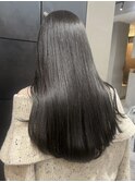 ブリーチなし透明感大人可愛いグレージュココアブラウン/今枝