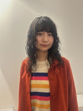 nimes栄 パーマ/レイヤーカット/ボブ 【ニーム】【12月2日NEW OPEN（予定）】 kaon  ロングレイヤーパーマ　広がらないパーマ