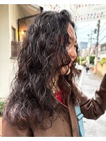 ナループロアオハナ(Nalu pu loa ohana)&nbsp;ロングパーマウェーブパーマくるくるパーマ