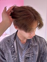 ダズリングディア(Dazzling Deer)&nbsp;ナチュラルブラウン／メンズ／マッシュ／ハイトーン／学割