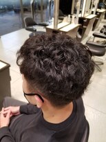 ミック ヘアアンドメイクアップ 高田店(miq Hair&Make up)&nbsp;メンズパーマ/ショートパーマ/刈り上げ/短髪/ボディパーマ
