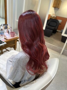 スペックホルダーミミ(Spec Holder mimi) レッドカラー12.10小顔