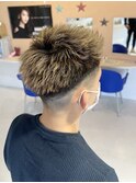 ジェットモヒカン　フェード　短髪