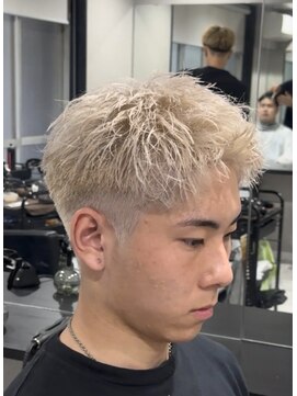 ビーテックバイゼン スライ(B TECH by Zen sly) ハイトーンスパイキーショート