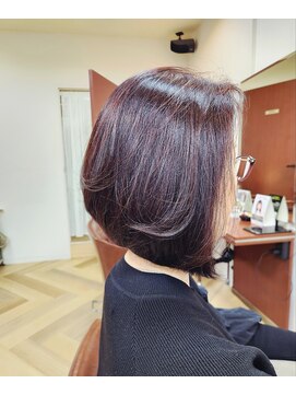 セレスト 住吉店(CELESTE) 髪質改善大人レイヤーボブ