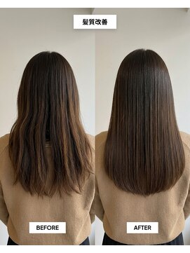 SENJYU 名古屋 名駅【髪質改善 縮毛矯正 白髪ぼかし特化サロン】【4月中旬~(予定)】 髪質改善ストレートミディアム/名駅