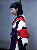 set/タイトセット ヘアアレンジ 卒業式ヘア