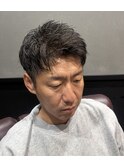 アップバングショート