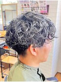 王道メンズスパイラルパーマ