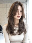 透明感デザインカラー、フェイスフレーミングレイヤー