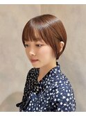 ショートボブ×丸みショート×大人可愛いショート×前髪あり横浜