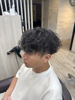 カイノオム 梅田(KAINO HOMME)&nbsp;波巻き　パーマ　マッシュ