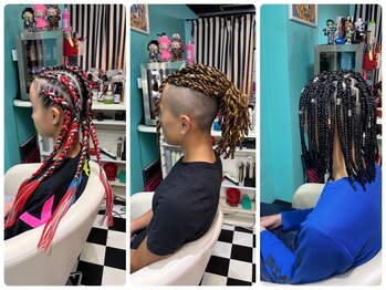 ストロング27(STRONG27)の写真/エクステでコーンロウ ブレイズヘアー ダンスやイベントに
