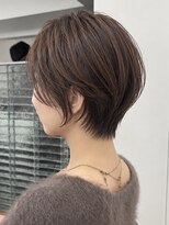 サンドハーツギンザ(sand Hearts ginza)&nbsp;ナチュラルストレート x ショート(50代向け) カット