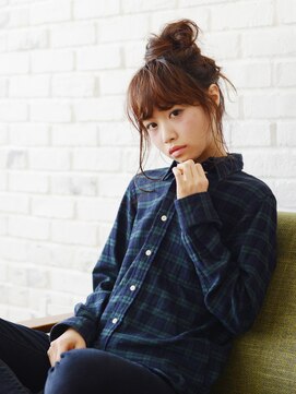 アース 高崎店(HAIR & MAKE EARTH) ゆるふわお団子アレンジ【EARTH高崎】