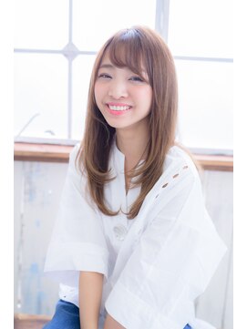 ネオリーブサイン 大森店(Neolive sign) 大人可愛い毛先ワンカールストレート