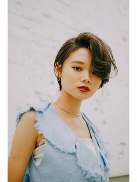 シャンプーソムリエサロン メゾンドナリタ(MAISON DE NARITA) レイヤーウェットショート