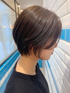 シー バイ ロンド 新宿(Sea by Lond) 美髪マニッシュショートボブオフィスヘア　新宿