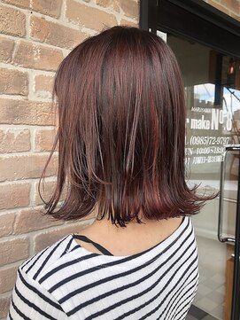 ヘアメイクエイト 丸山店(hair make No.8) ◆担当：岩切祐樹◆外ハネボブ