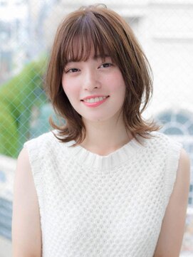 ルティア 池袋(Lutia) ハニーグレージュ×ミディー