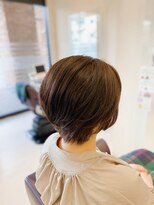 クール ヘアー ギャラリー 神明町店(COOL Hair gallery) 軽やか艶美シルエットショート☆ 40代、50代オススメ