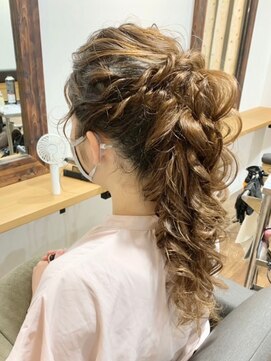 ティダスマイル(tida smile) ヘアアレンジお客様スタイル