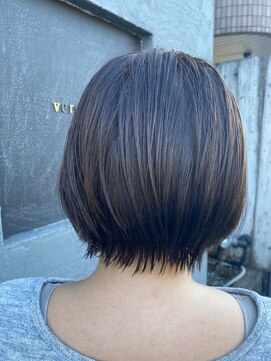 ベレッタ 枚方店(veretta.) 似合わせショート/30代/40代/50代　担当：小林/丸みショート