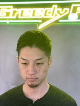 グリーディーフォックス 代々木(Greedy FOX) かき上げヘア/サイドパート/韓国マッシュ/フェードカット/代々木