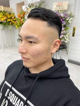 ウィコ 新宿(WICO) 刈り上げフェードツーブロック新宿駅/メンズカット/メンズヘアー