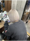 #黒髪#ボブルフ#ネビージュ#小顔#ワンレン
