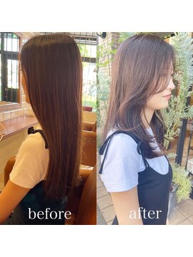 トリコ(tricot) フェイスレイヤースタイル