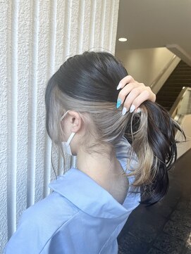 ネオリーブカップ 町田店(Neolive capu) インナーカラー☆シナモンベージュ