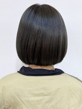 モリオ フロム ロンドン 成増店 【morio成増/児玉】ワンレンボブ　暗髪