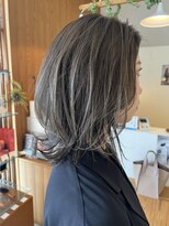 ブリック ヘアアンドスパ(BRICK HAIR&SPA)&nbsp;ハイライト×グレージュ